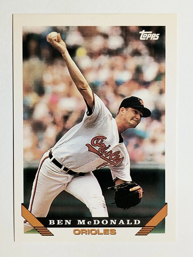 1993 Topps #218 Ben McDonald