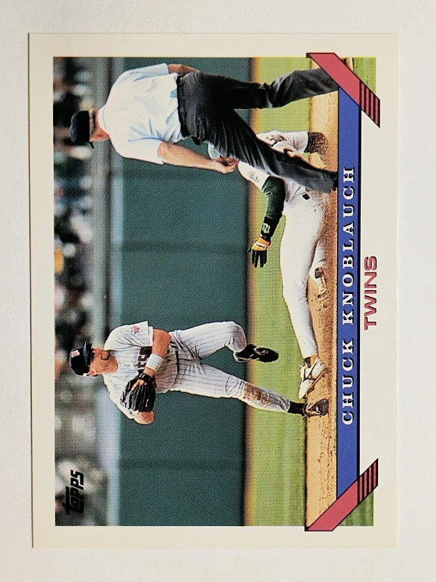 1993 Topps #250 Chuck Knoblauch