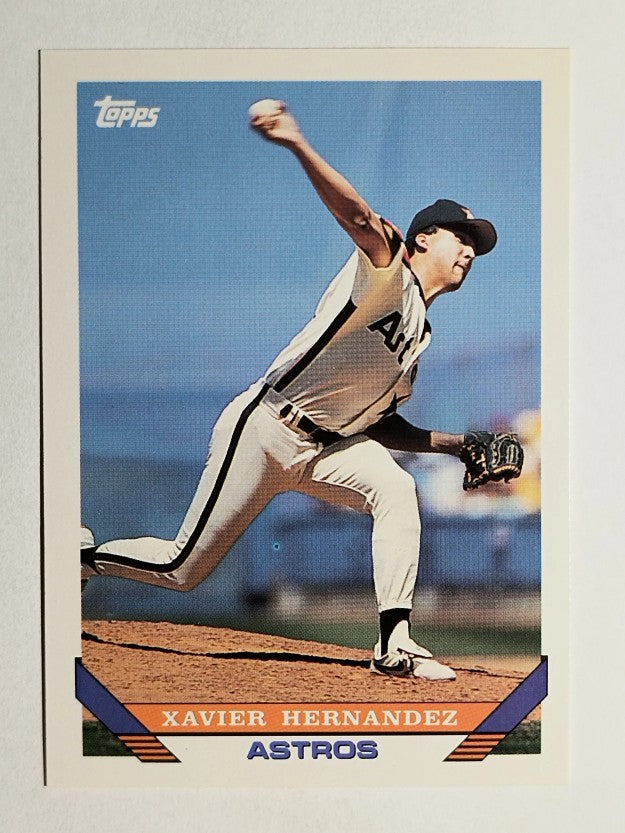 1993 Topps #252 Xavier Hernandez