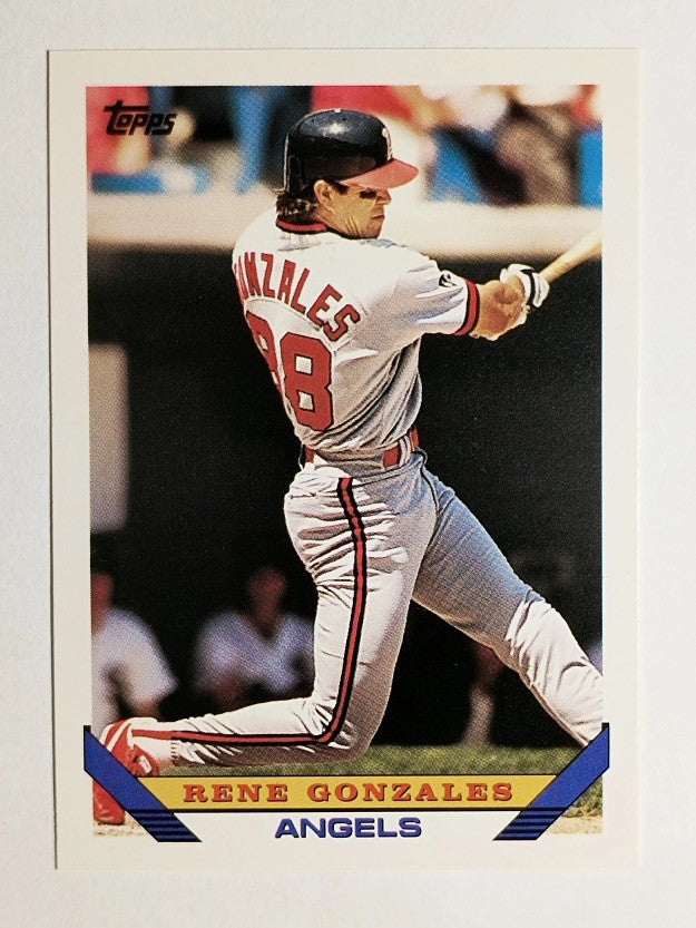1993 Topps #266 Rene Gonzales