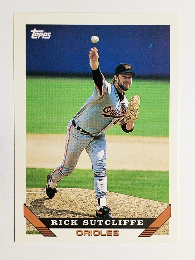 1993 Topps #274 Rick Sutcliffe