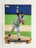 1993 Topps #274 Rick Sutcliffe