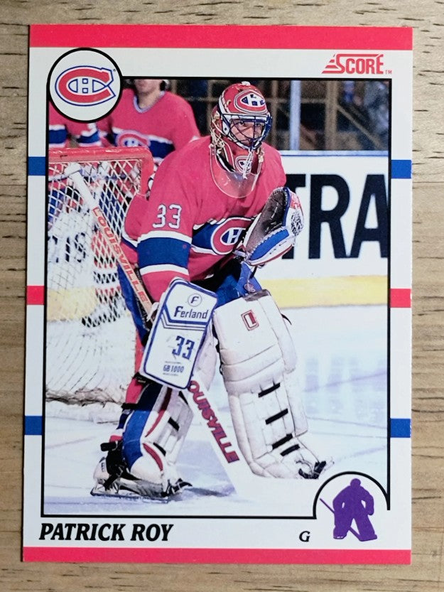 1990-91 Score Canadian #10 Patrick Roy