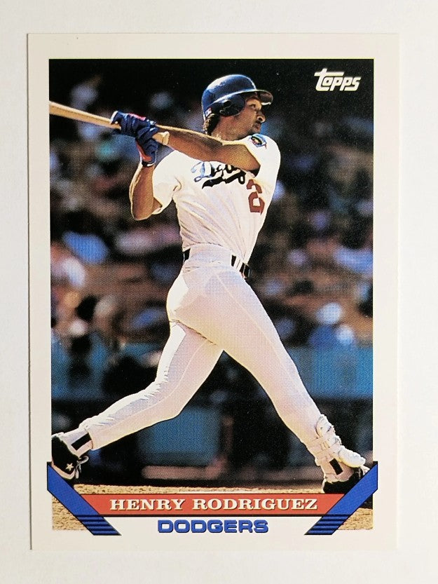 1993 Topps #284 Henry Rodriguez