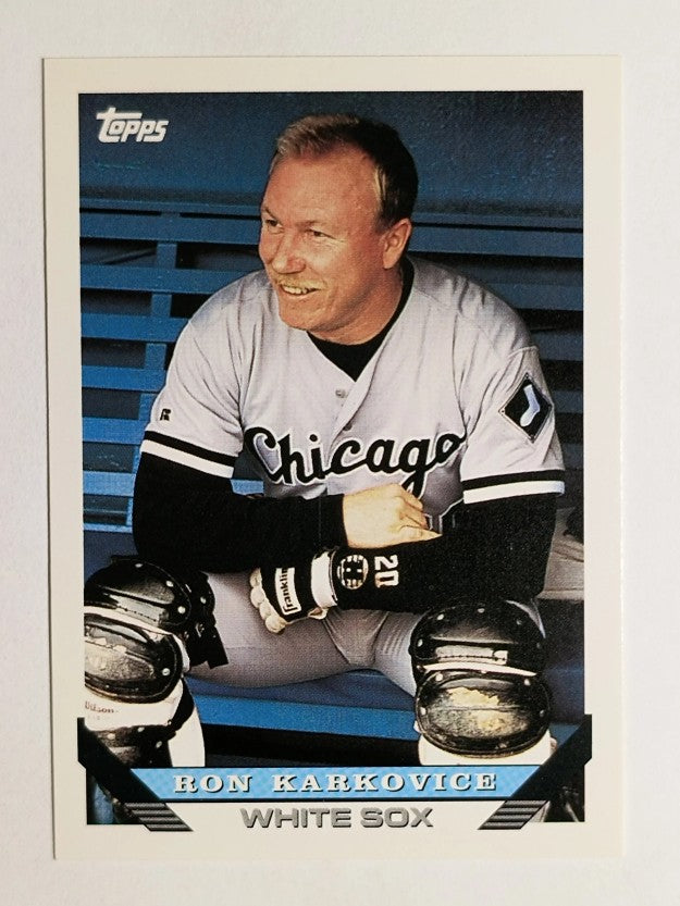 1993 Topps #286 Ron Karkovice