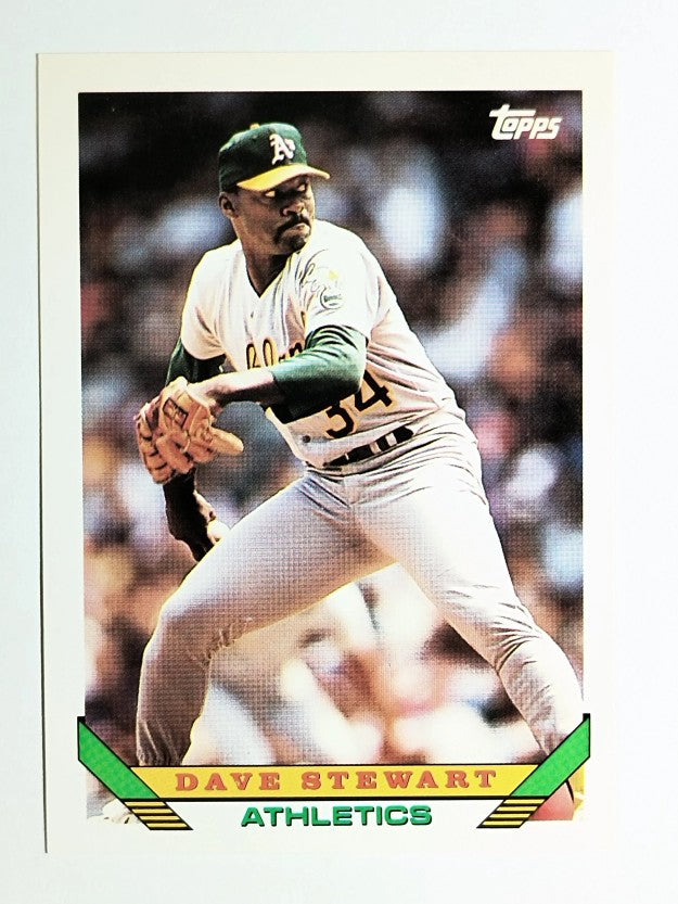 1993 Topps #290 Dave Stewart