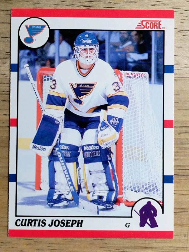 1990-91 Score Canadian #151 Curtis Joseph RC