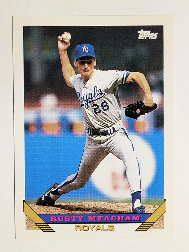 1993 Topps #321 Rusty Meacham