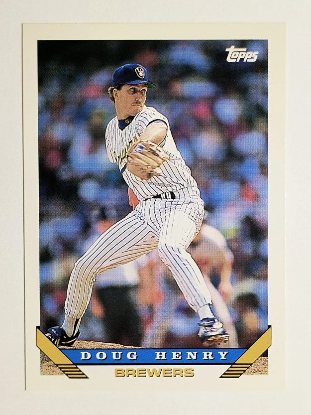 1993 Topps #343 Doug Henry