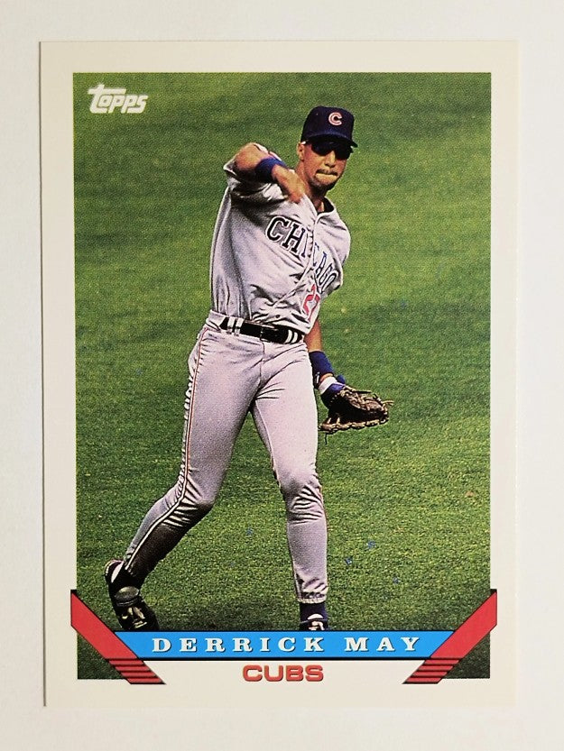 1993 Topps #391 Derrick May