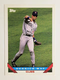 1993 Topps #391 Derrick May