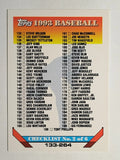 1993 Topps #395 CL 133-264