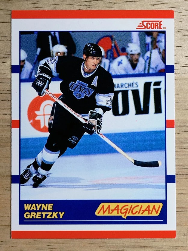 1990-91 Score Canadian #338 Wayne Gretzky Magic