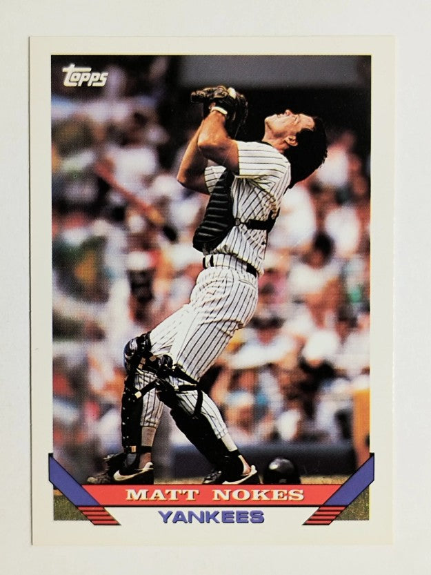 1993 Topps #561 Matt Nokes