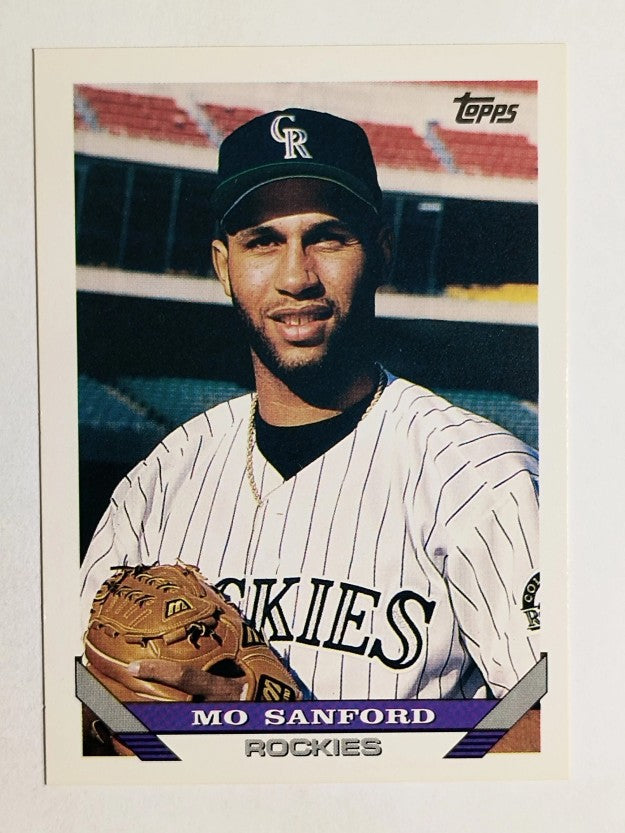 1993 Topps #634 Mo Sanford