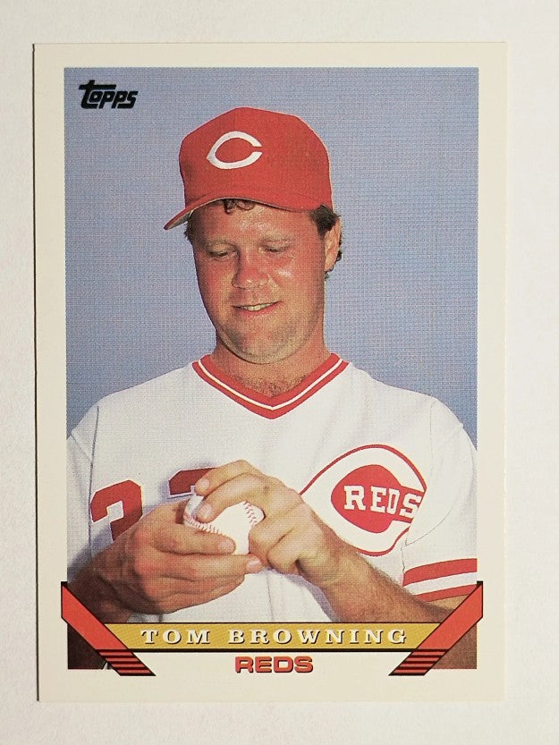 1993 Topps #733 Tom Browning
