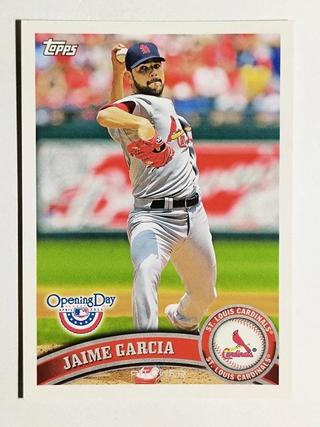 2011 Topps Opening Day #11 Jaime Garcia