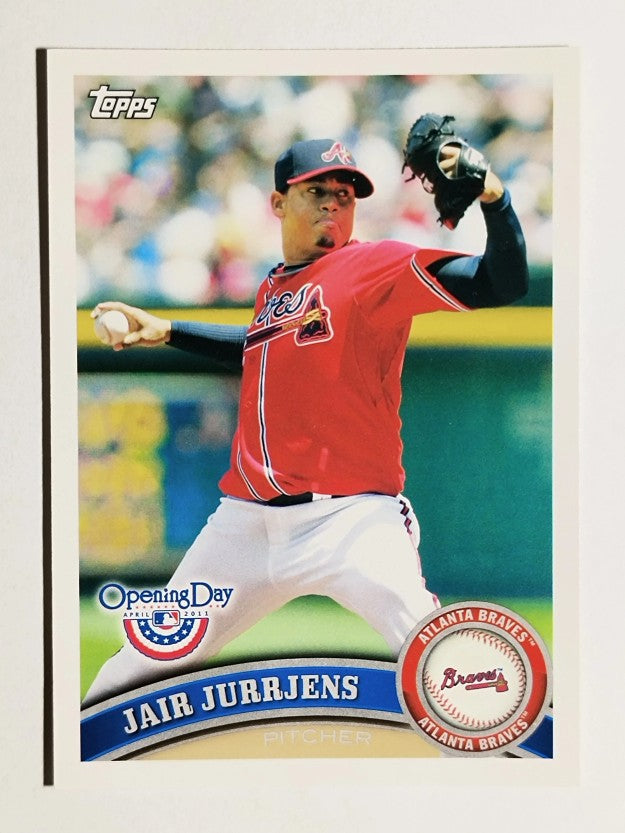 2011 Topps Opening Day #34 Jair Jurrjens