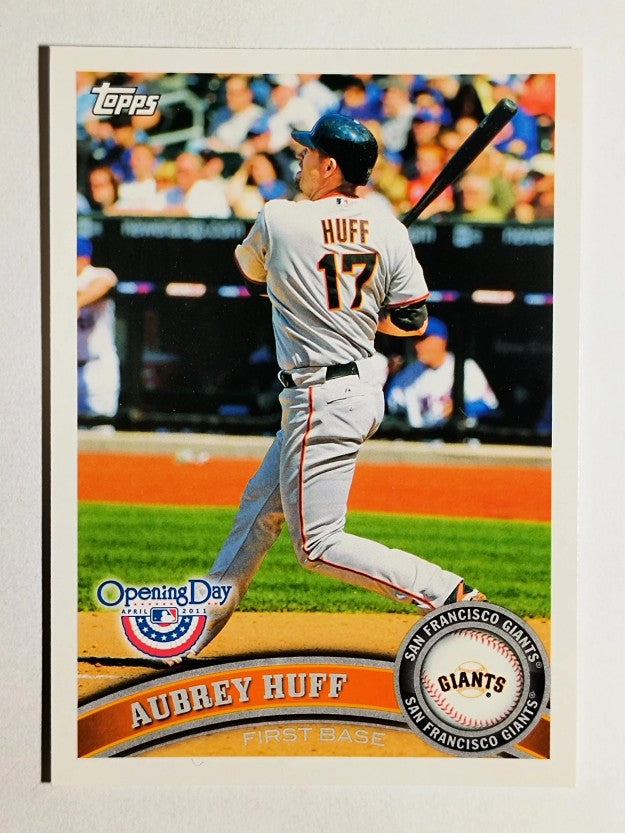 2011 Topps Opening Day #41 Aubrey Huff