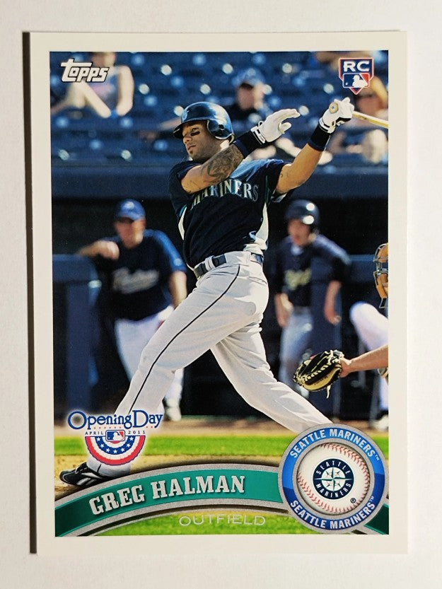 2011 Topps Opening Day #42 Greg Halman RC
