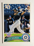 2011 Topps Opening Day #42 Greg Halman RC