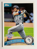 2011 Topps Opening Day #44 Omar Infante