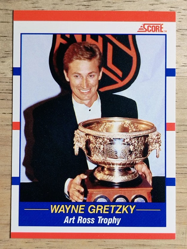 1990-91 Score Canadian #361 Wayne Gretzky Ross