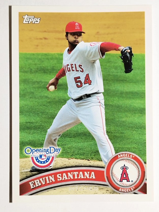 2011 Topps Opening Day #114 Ervin Santana