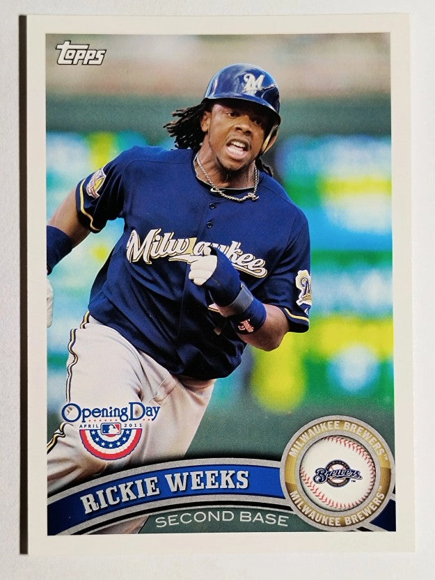 2011 Topps Opening Day #122 Rickie Weeks