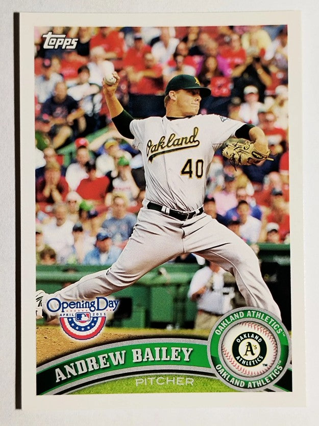 2011 Topps Opening Day #128 Andrew Bailey