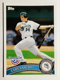 2011 Topps Opening Day #136 Gaby Sanchez