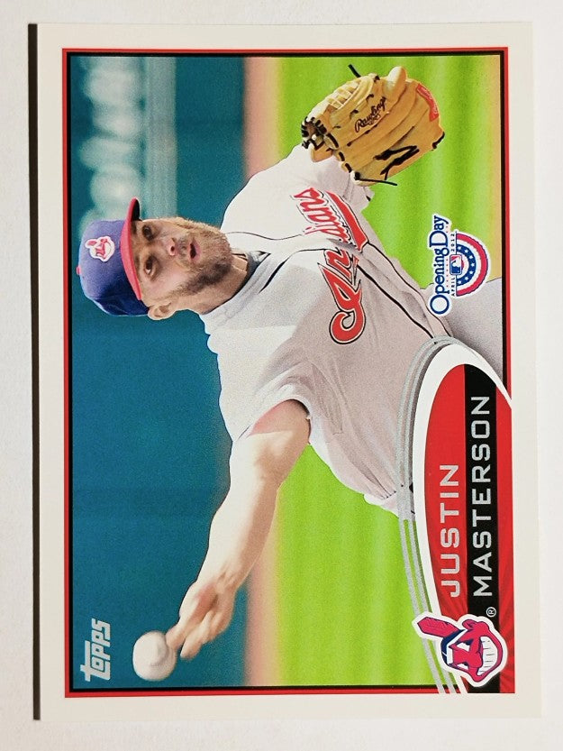 2012 Topps Opening Day #58 Justin Masterson