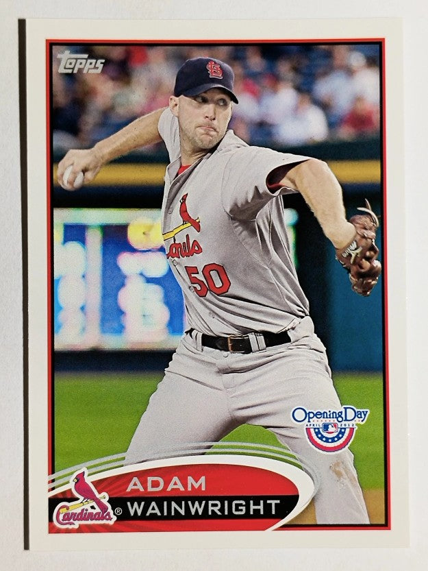 2012 Topps Opening Day #60 Adam Wainwright