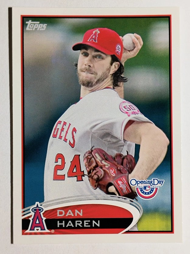 2012 Topps Opening Day #64 Dan Haren