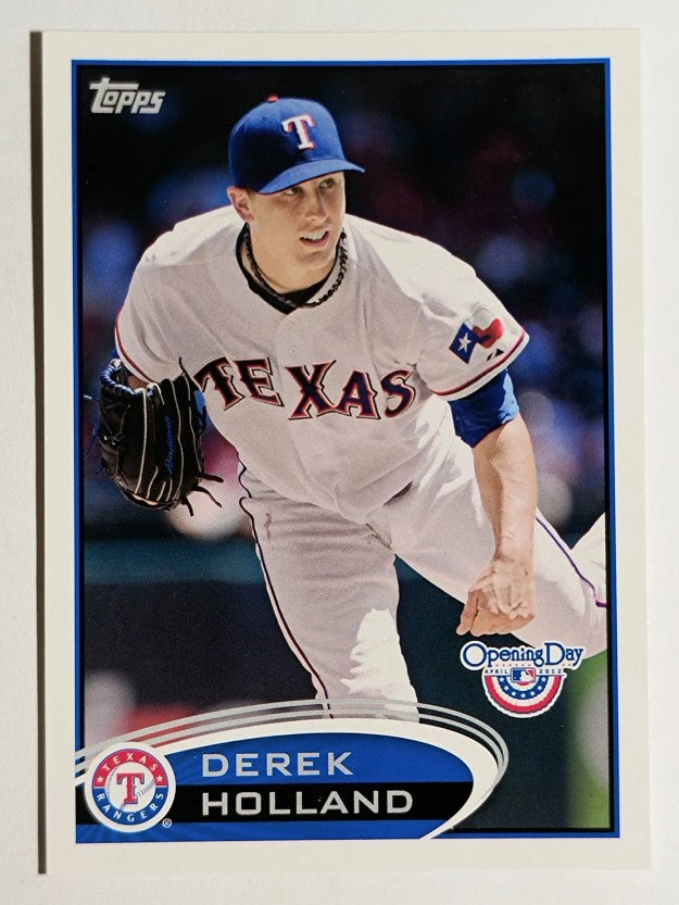 2012 Topps Opening Day #72 Derek Holland