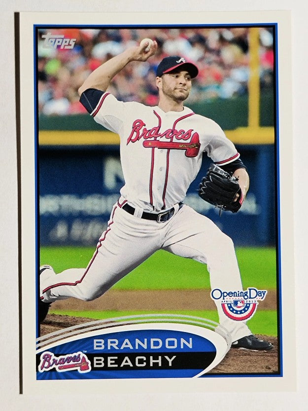 2012 Topps Opening Day #81 Brandon Beachy