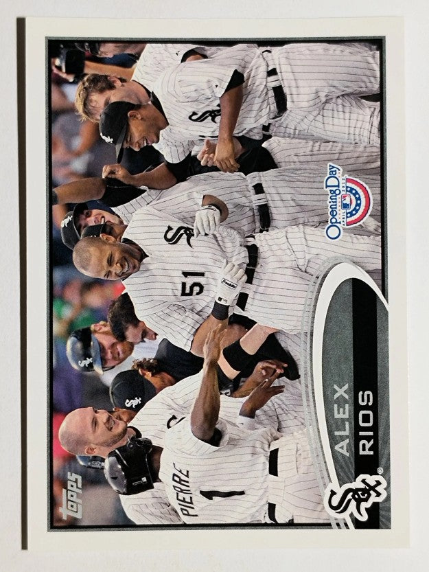 2012 Topps Opening Day #129 Alex Rios