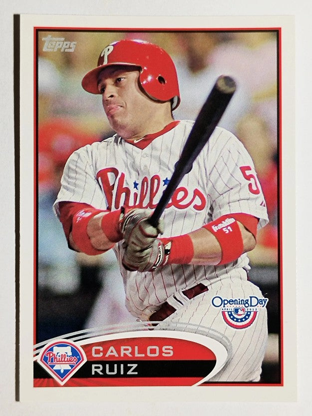 2012 Topps Opening Day #160 Carlos Ruiz