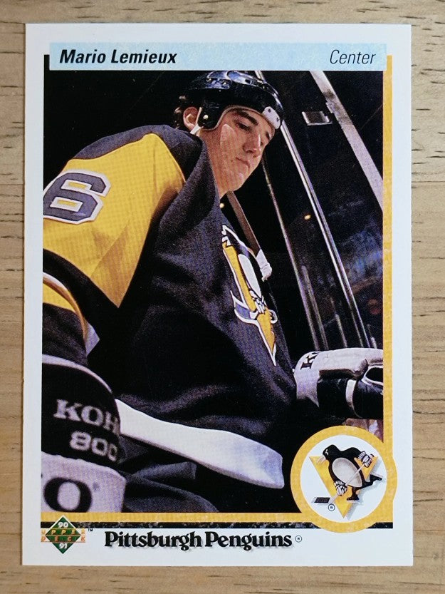 1990-91 Upper Deck #144 Mario Lemieux