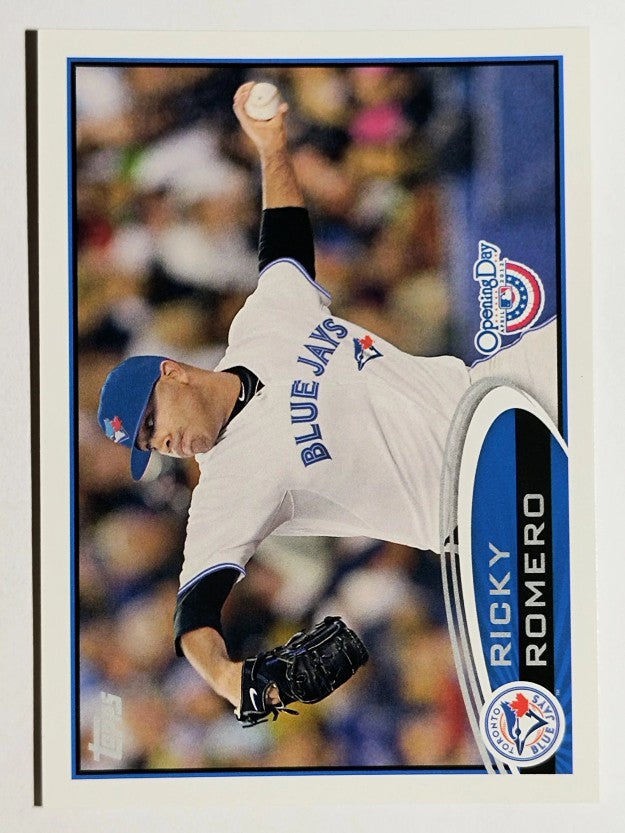 2012 Topps Opening Day #162 Ricky Romero