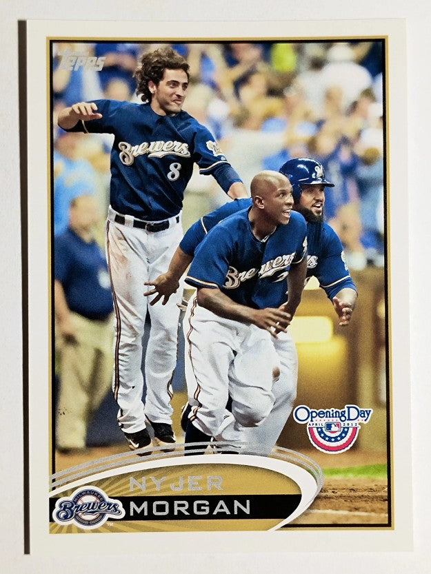 2012 Topps Opening Day #164 Nyjer Morgan