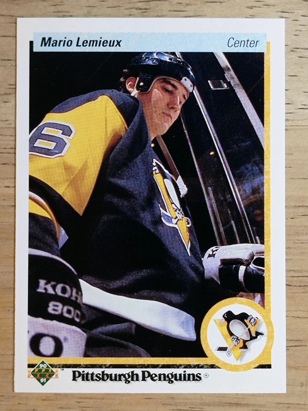 1990-91 Upper Deck #144 Mario Lemieux
