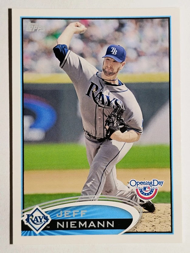2012 Topps Opening Day #185 Jeff Niemann