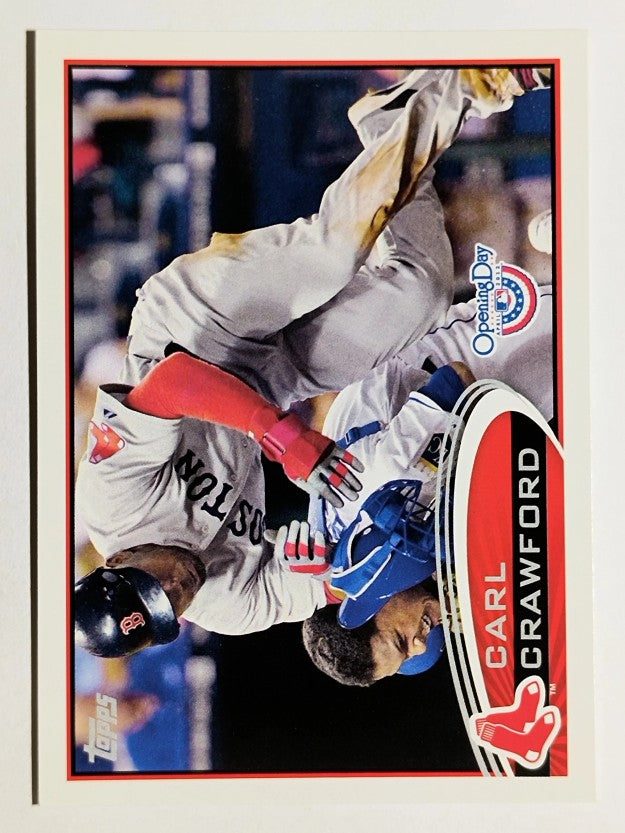2012 Topps Opening Day #198 Carl Crawford