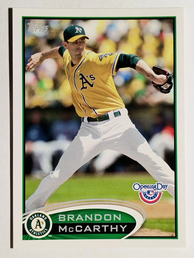2012 Topps Opening Day #207 Brandon McCarthy