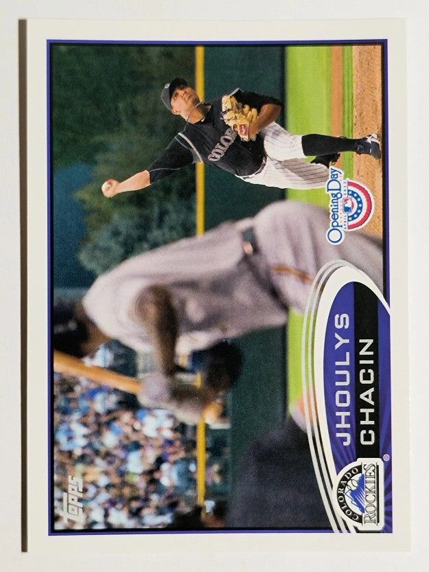 2012 Topps Opening Day #213 Jhoulys Chacin