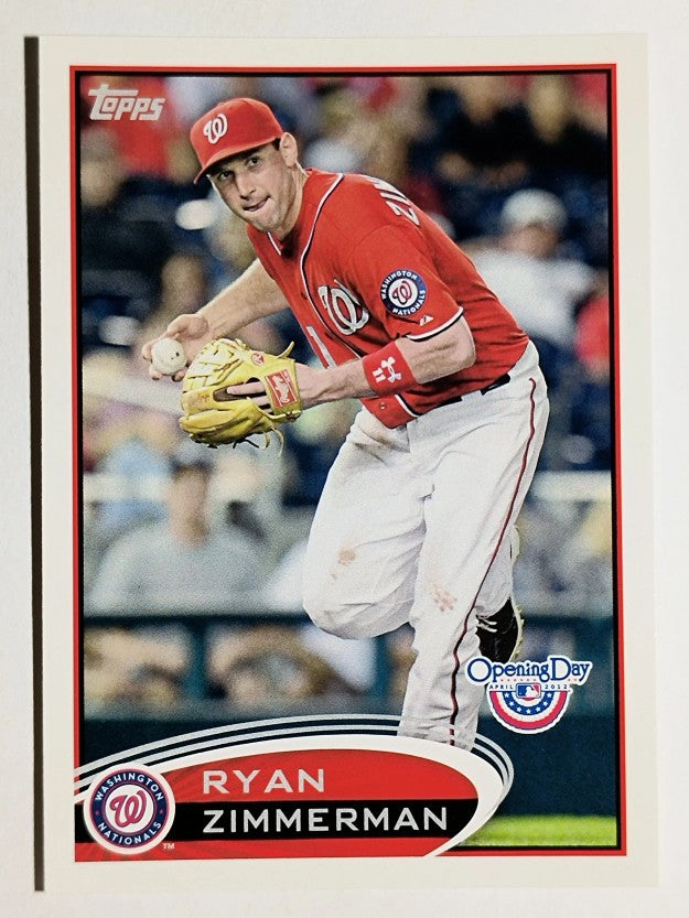 2012 Topps Opening Day #217 Ryan Zimmerman