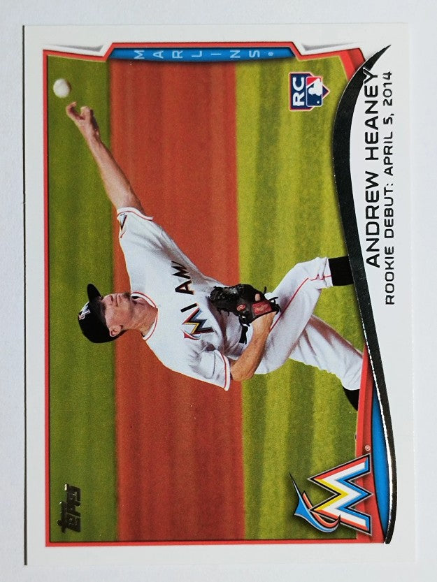 2014 Topps Update #US13 Andrew Heaney RC