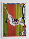 2014 Topps Update #US13 Andrew Heaney RC