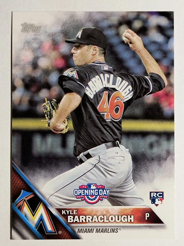 2016 Topps Opening Day #OD151 Kyle Barraclough RC